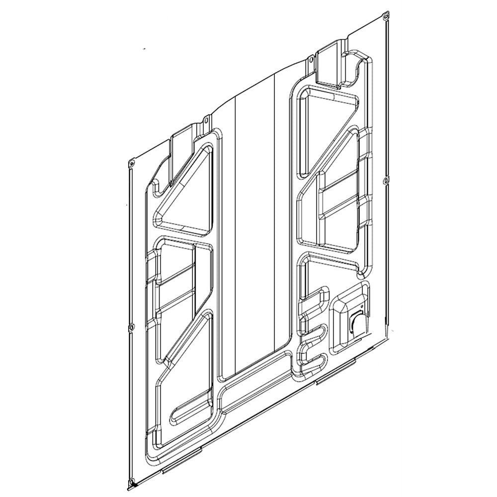 Whirlpool Part# W11417171 Rear Panel - Genuine OEM