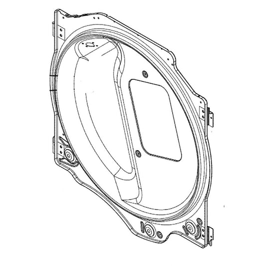 GE Rear Drum Support - WE13X29735