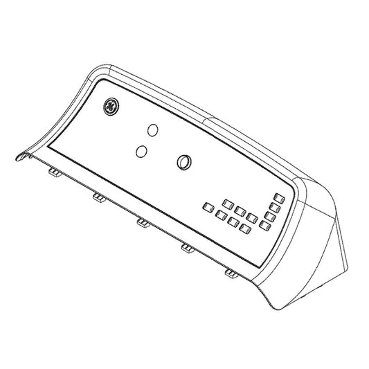 GE Control Panel Diamond Gray - WE22X29304