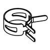 Samsung Part# DC61-00158A Clamper Hose - Genuine OEM