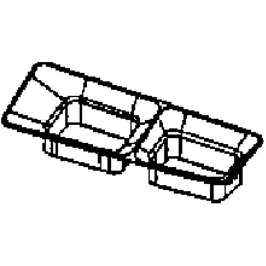 Samsung Part# DC63-02013A Dual Rinse Cover - Genuine OEM