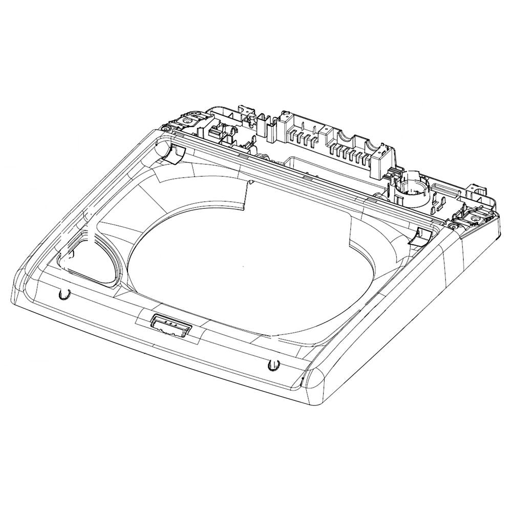 Samsung Part# DC63-02112A Cover Top - Genuine OEM