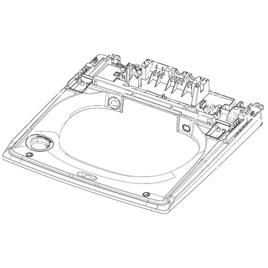 Samsung Part# DC63-02343A Top Door Cover Assembly - Genuine OEM