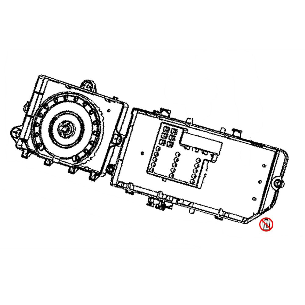 Samsung Part# DC92-01607P PCB Display Board Assembly - Genuine OEM