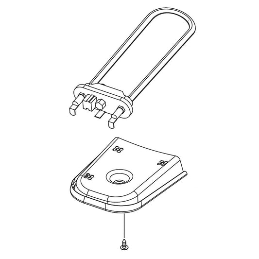 Samsung Part# DC93-00818C Heater Assembly - Genuine OEM
