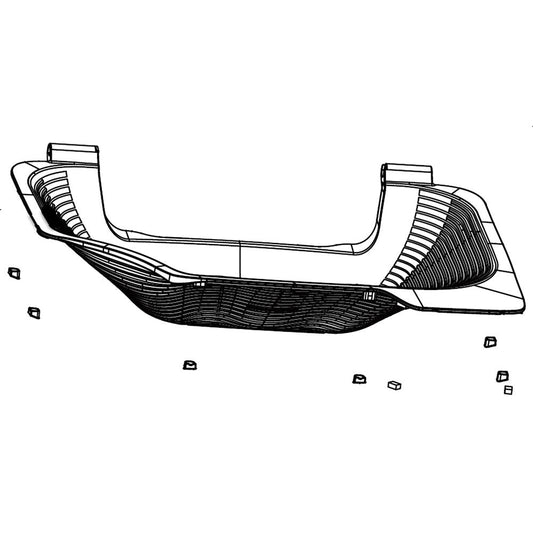 Samsung Part# DC97-19564A Lid - Genuine OEM