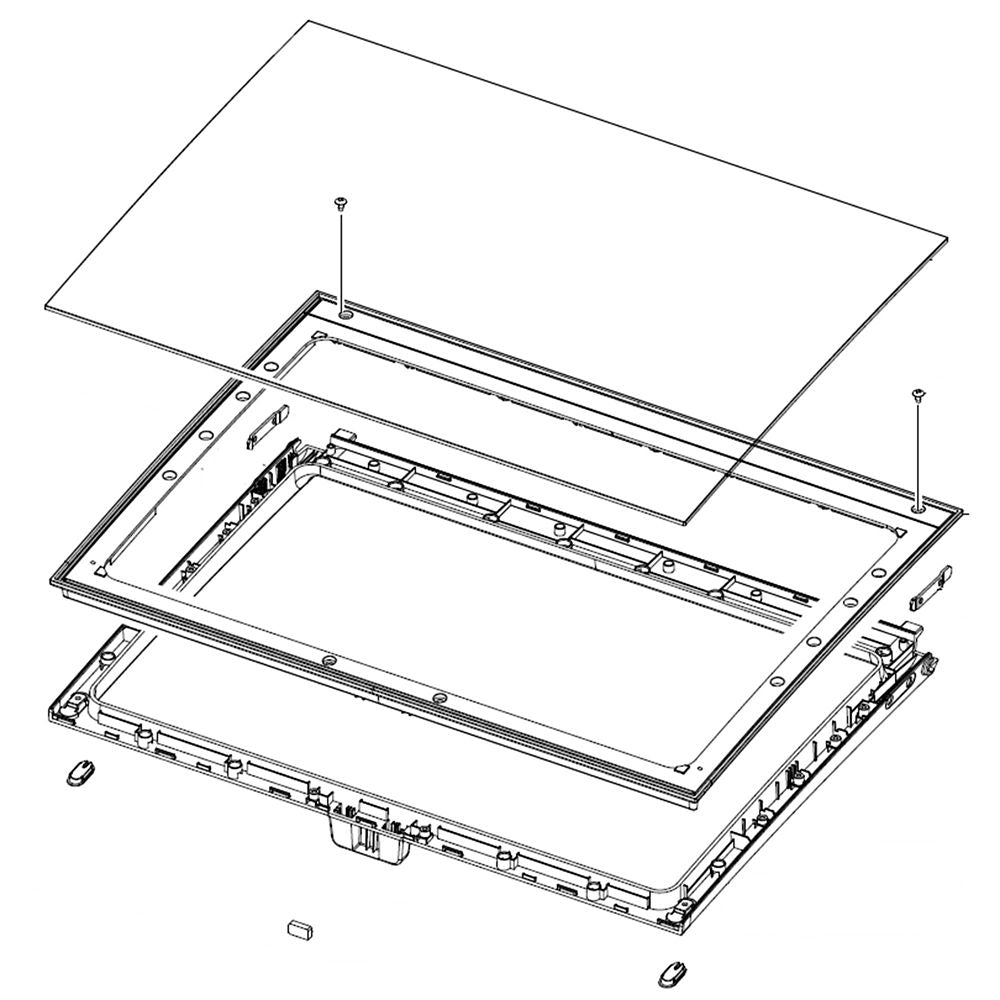 Samsung Part# DC97-20004B Lid Assembly - Genuine OEM