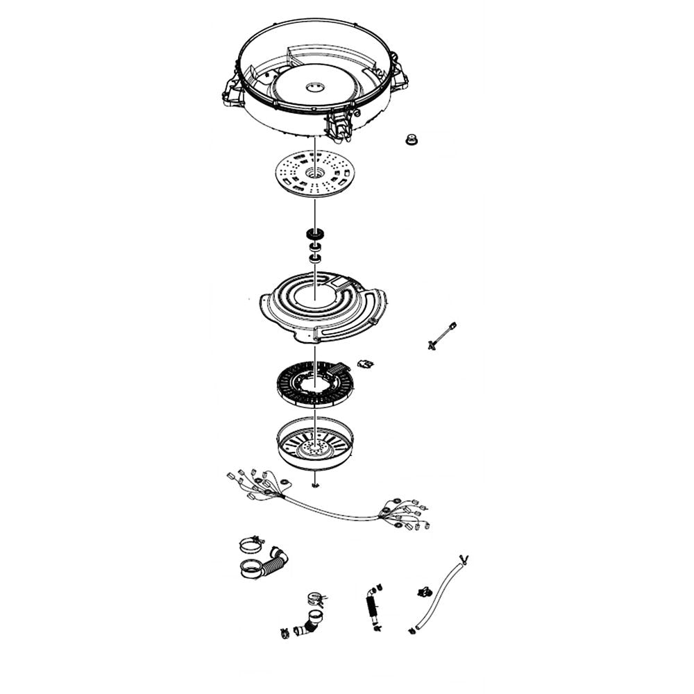 Samsung Outer Tub Assembly DC97-20152A