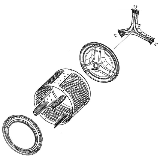 Samsung Drum Assembly DC97-21456B