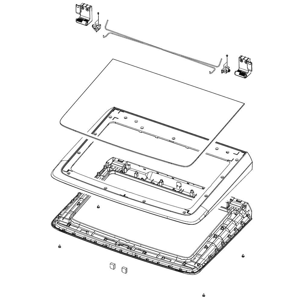 Samsung Lid Assembly DC97-21510W