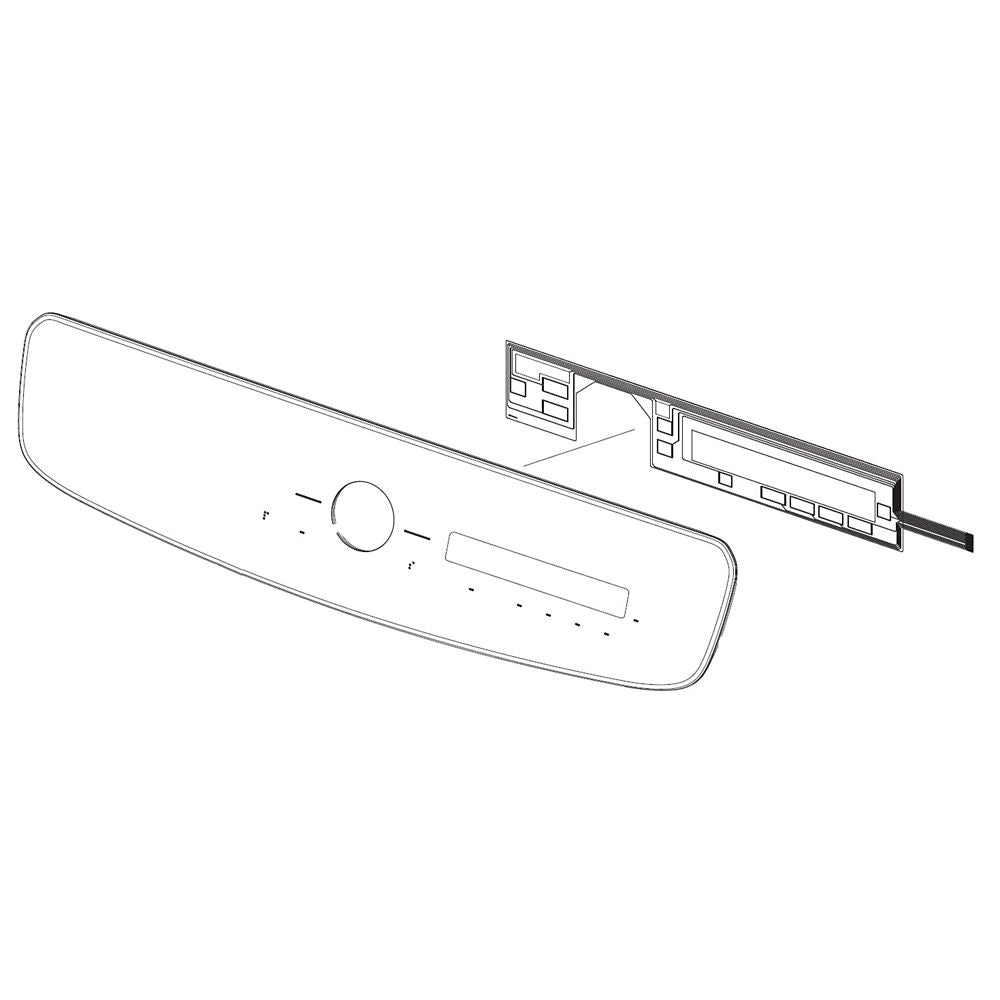 Samsung Assembly Window Panel - DC97-21908B
