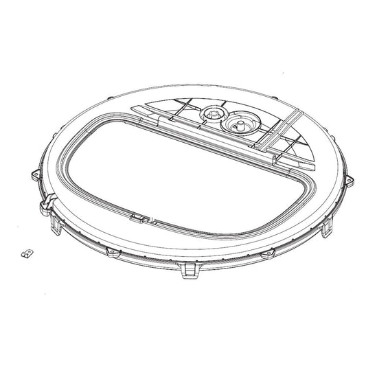 Samsung Part# DC97-21953A Tub Cover Assembly - Genuine OEM