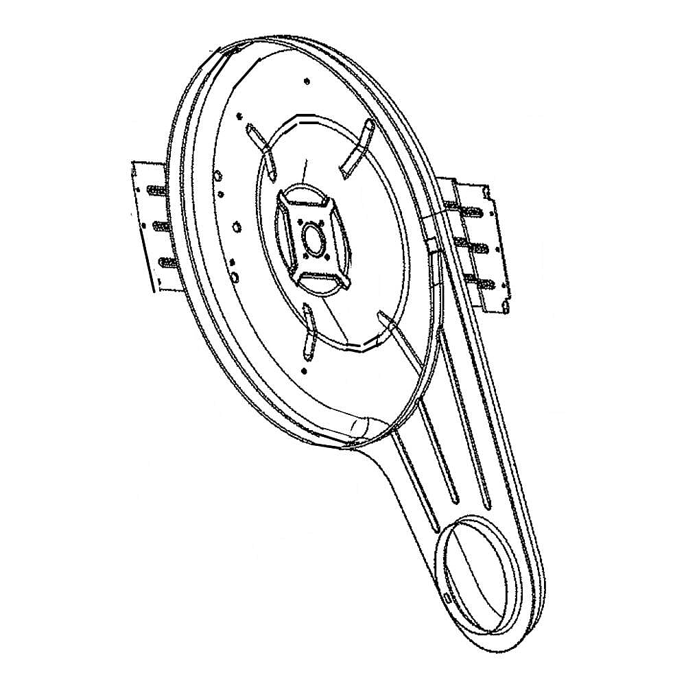 Electrolux Duct Assembly,Drum Heating ,Rear - 5304511394