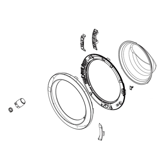 LG Door Assembly ADC74154913
