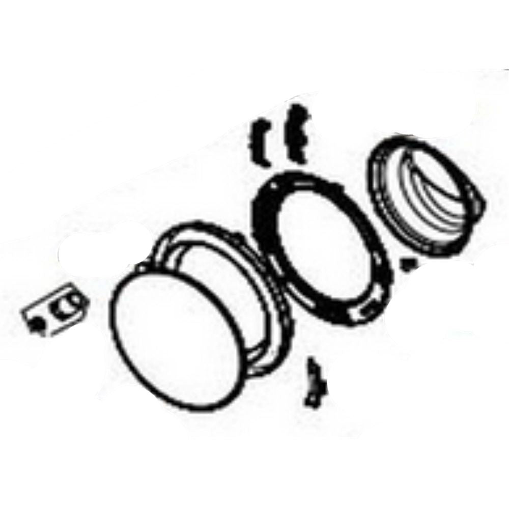 LG Part# ADC74154921 Door Assembly - Genuine OEM