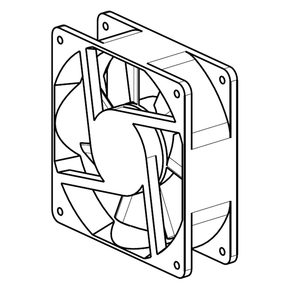 LG Part# EAU61663201 Cooling Motor Assembly - Genuine OEM