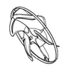 GE Part# WJ73X21247 Axial Flow Fan (OEM)