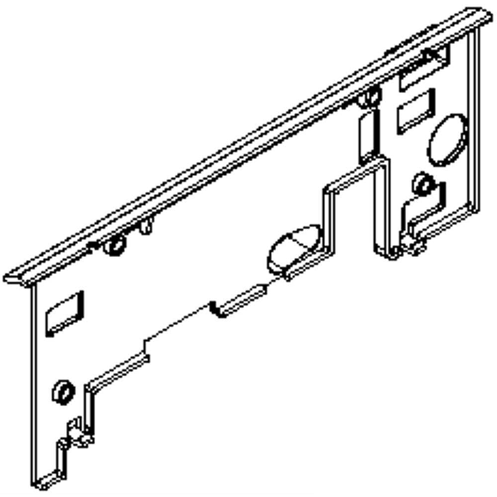 Whirlpool Refrigerator Dispenser Control Board Cover 2305219