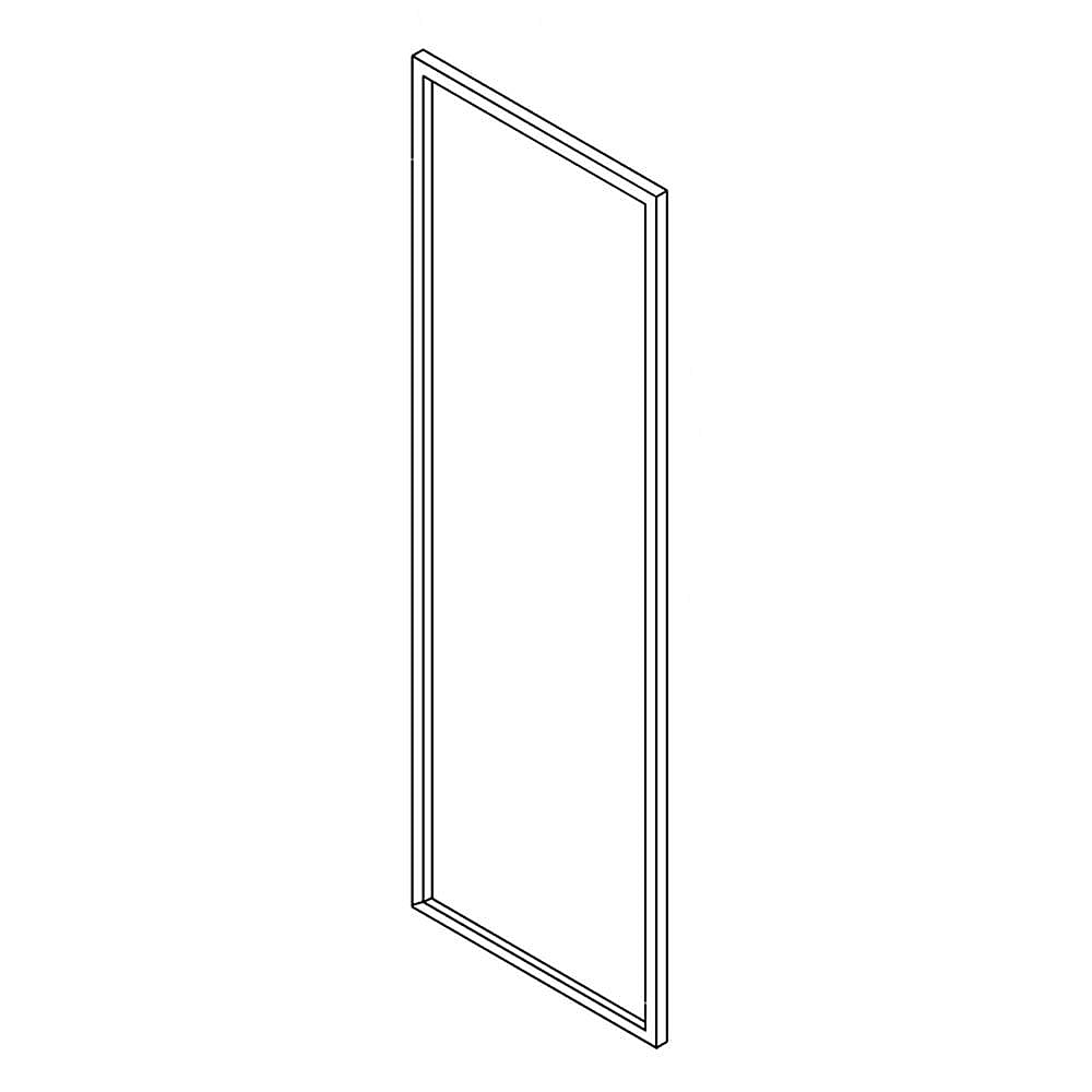 Whirlpool Refrigerator  Door Gasket - Gray W10136737