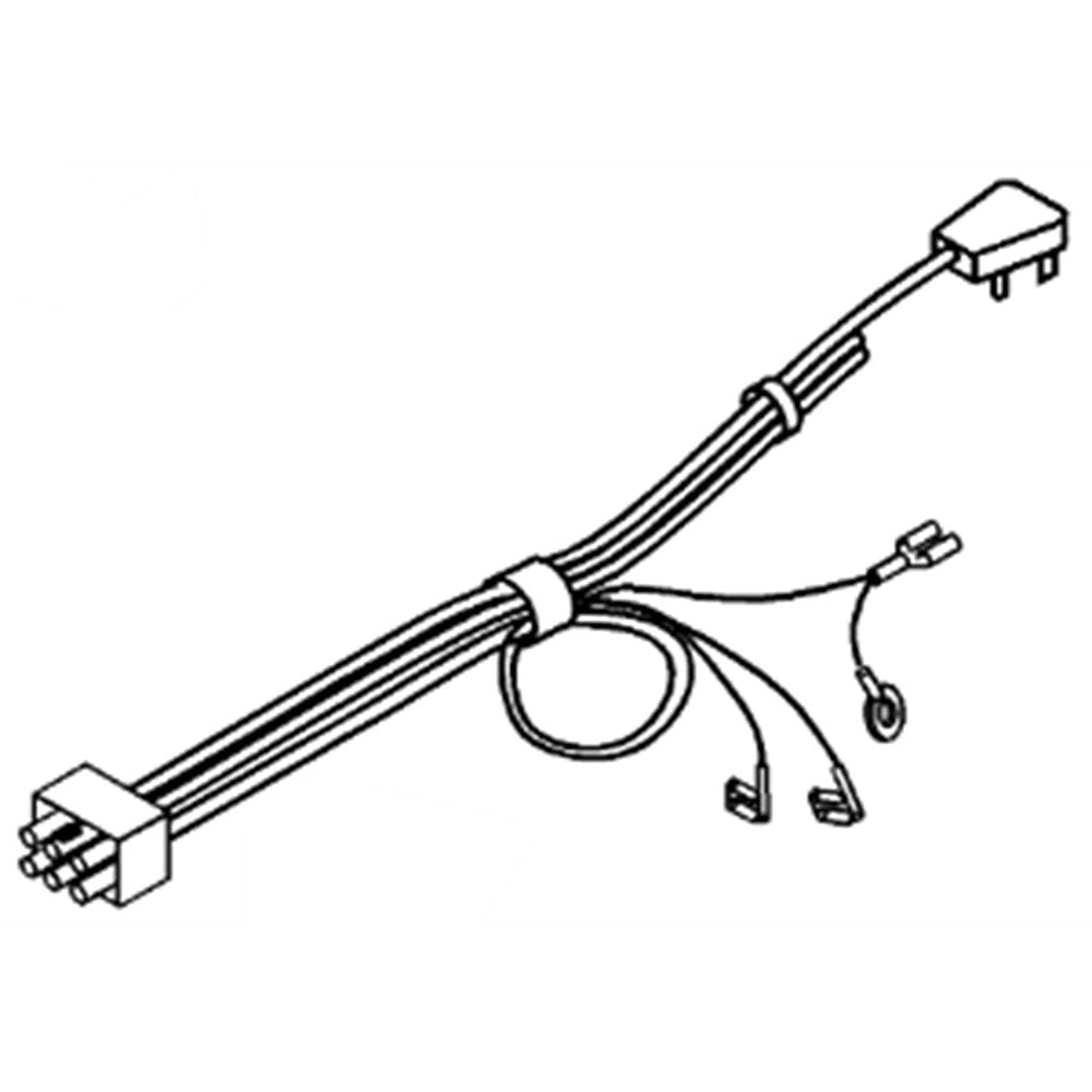 Whirlpool Part# W10151647 Power Cord Wire Harness (OEM)