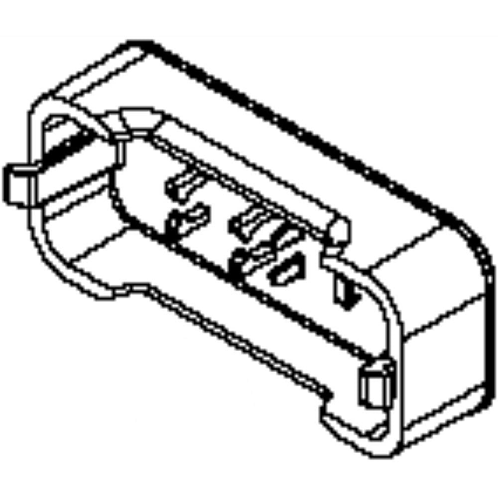 Whirlpool Part# W10425257 FC Thermistor Cover - Genuine OEM