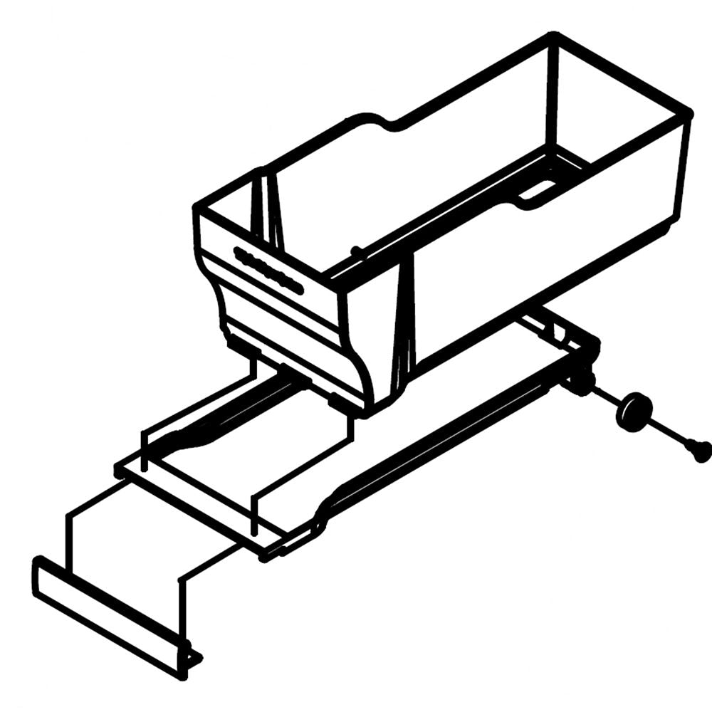 Whirlpool Part# W10509275 Crisper Pan (OEM)