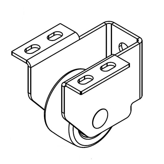 Whirlpool Part# W10720528 Cabinet Roller - Genuine OEM