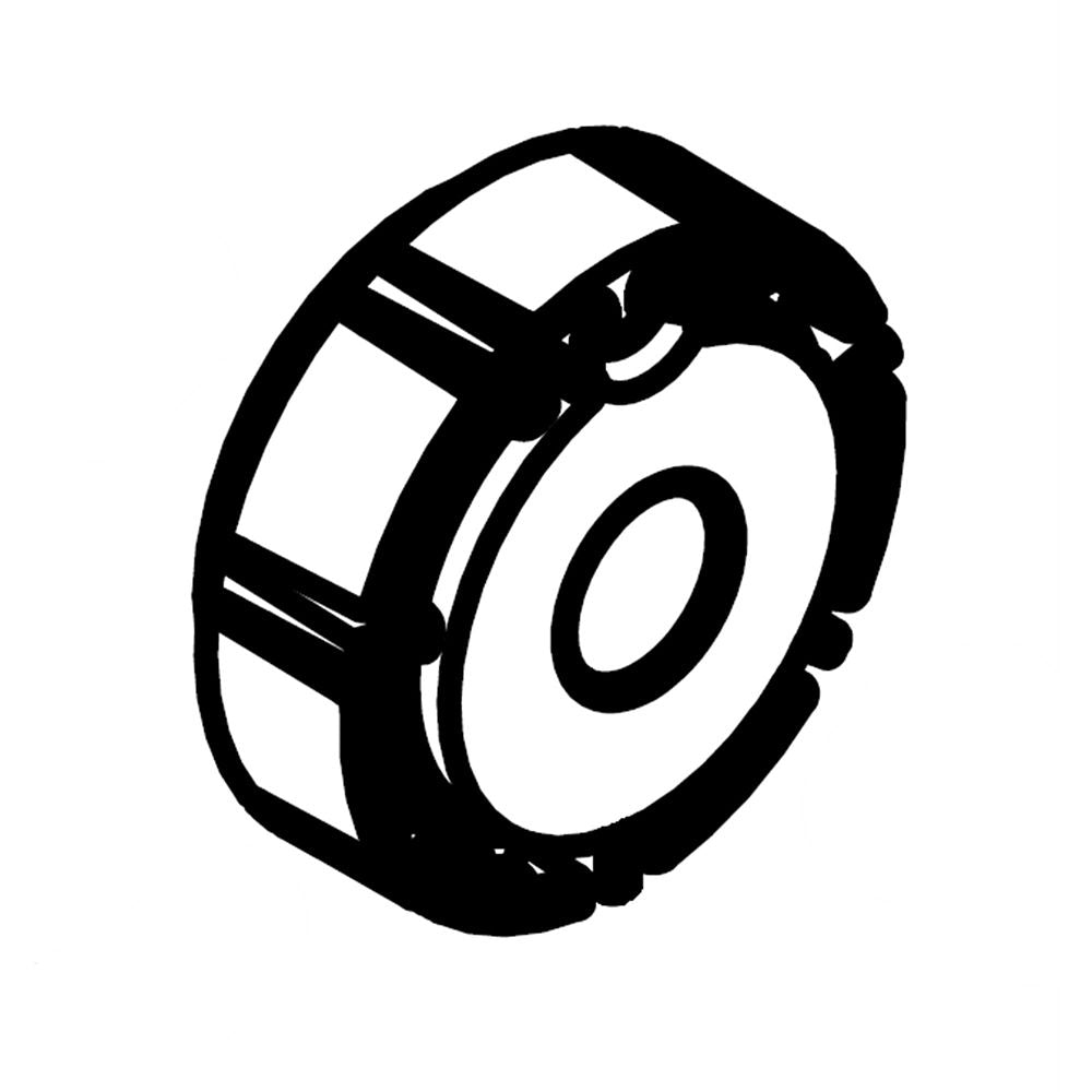 Whirlpool Part# W10742424 Roller (OEM)
