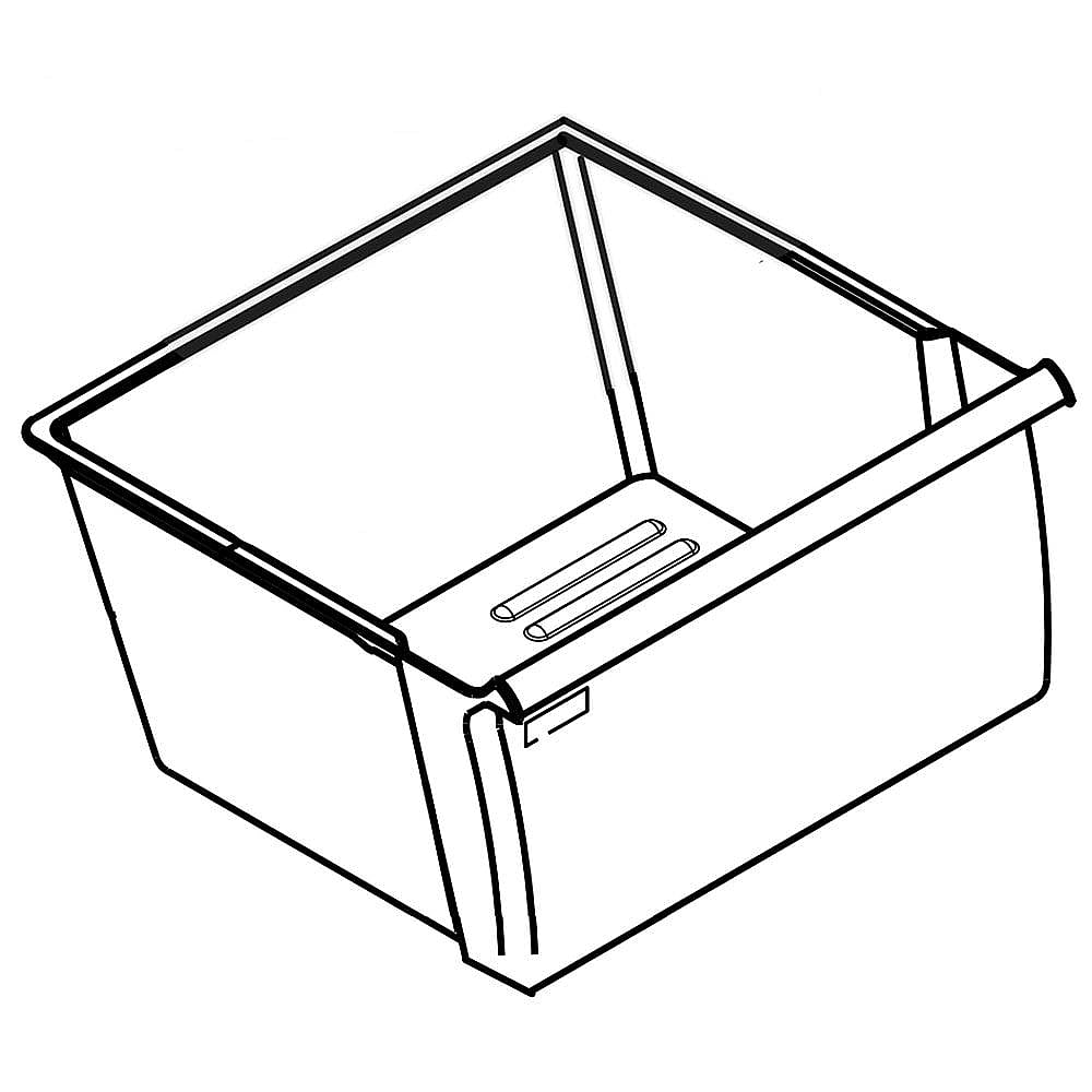 Whirlpool Part# W11203926 Crisper Pan(OEM)