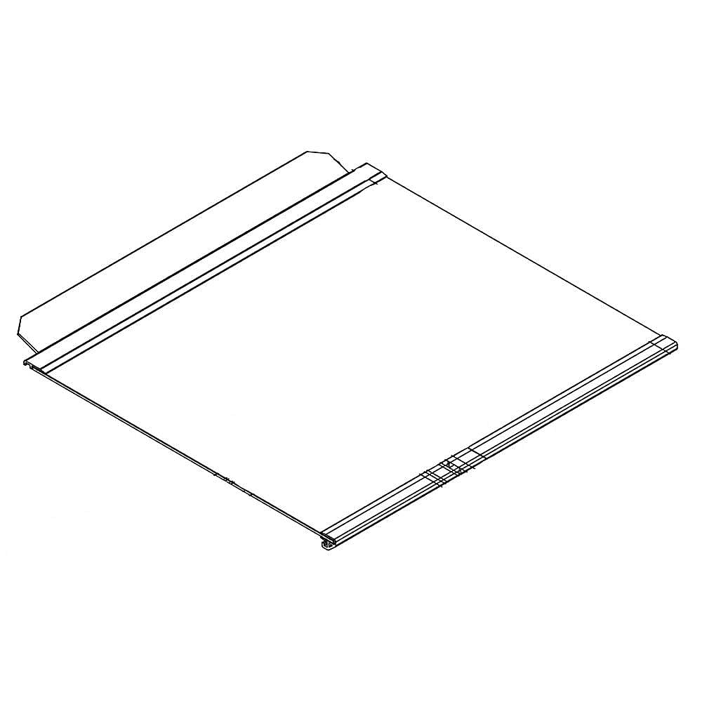 Whirlpool Part# W11221931 Shelf Glass - Genuine OEM