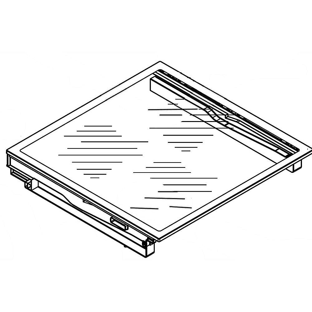 Whirlpool Drawer Cover Shelf WPW10463648