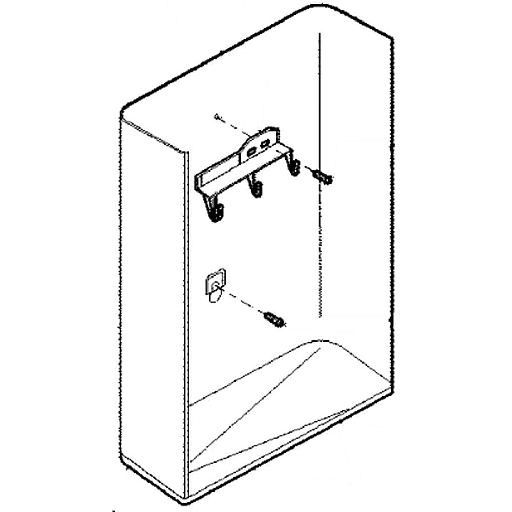 Electrolux Refrigerator Drain Trough - 240429406