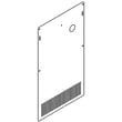 Electrolux Refrigerator Evaporator Cover Coil, Lower - 241719711