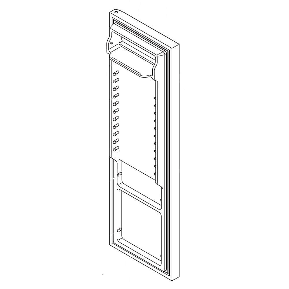 Electrolux Refrigerator Door Assembly (Stainless) - 807460104