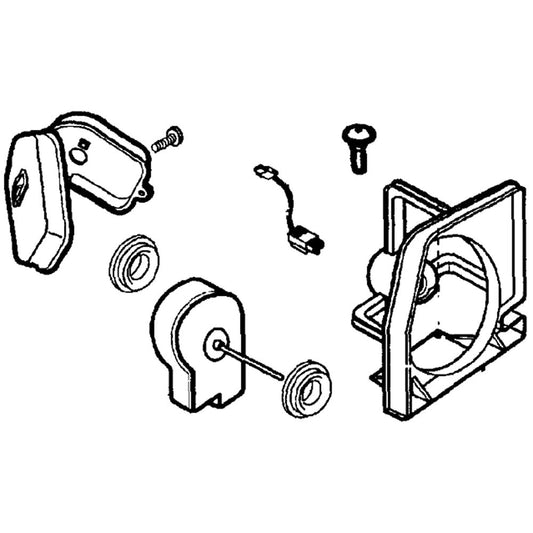 Samsung Part# DA97-01283M Circuit Motor Support Assembly (OEM)