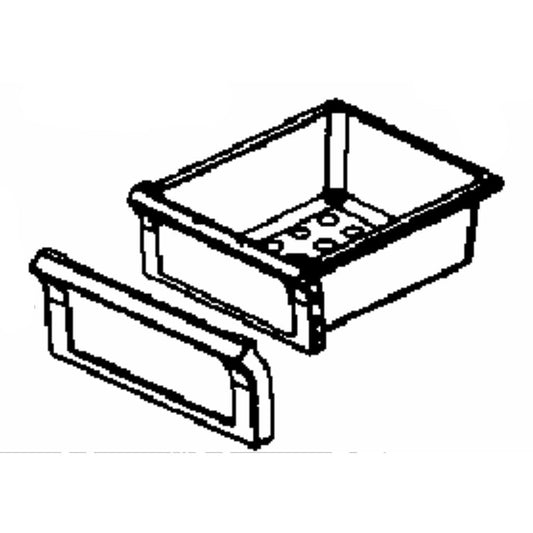 Samsung Part# DA97-07037A Vegetable Case Assembly (OEM)