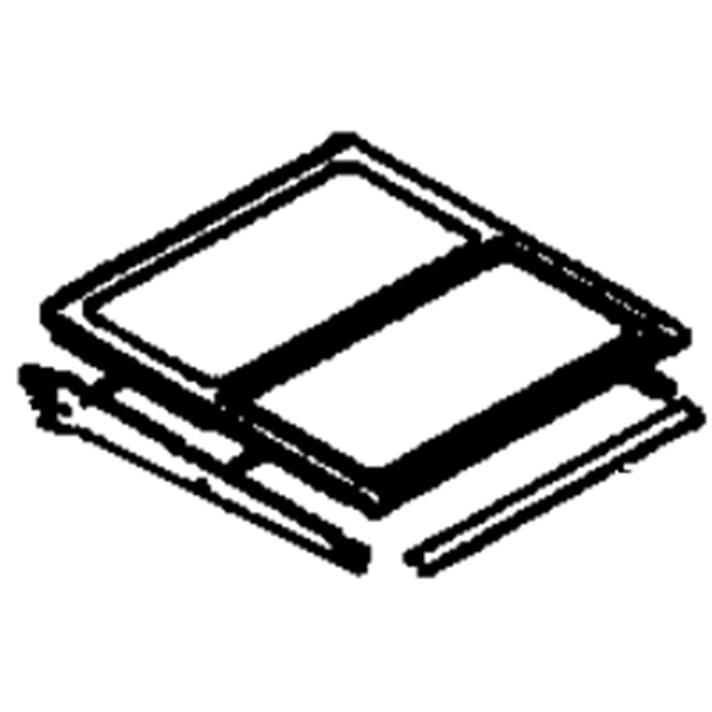Samsung Part# DA97-08463B Glass Sliding Shelf - Genuine OEM
