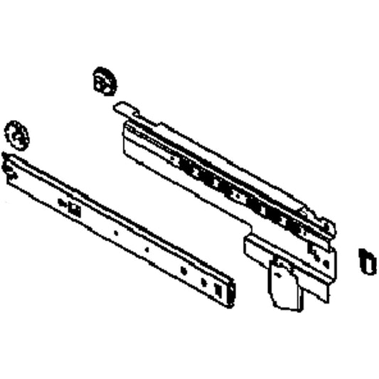 Samsung Part# DA97-10594C Rail Assembly (Left) - Genuine OEM