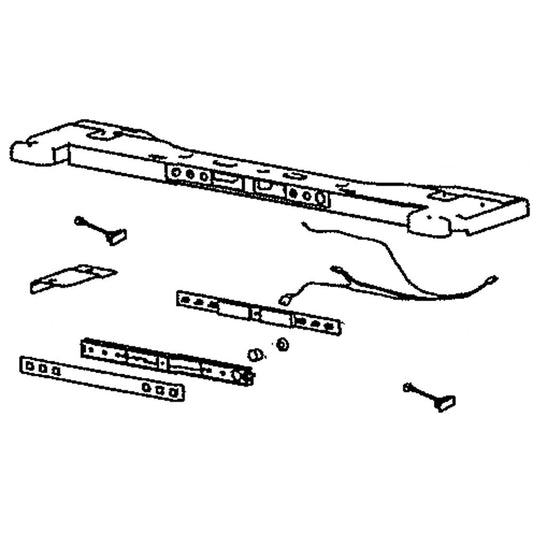 Samsung Part# DA97-11802W Top Table Assembly - Genuine OEM