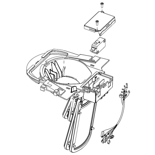 Samsung Part# DA97-12628S Dispenser Lever Assembly - Genuine OEM