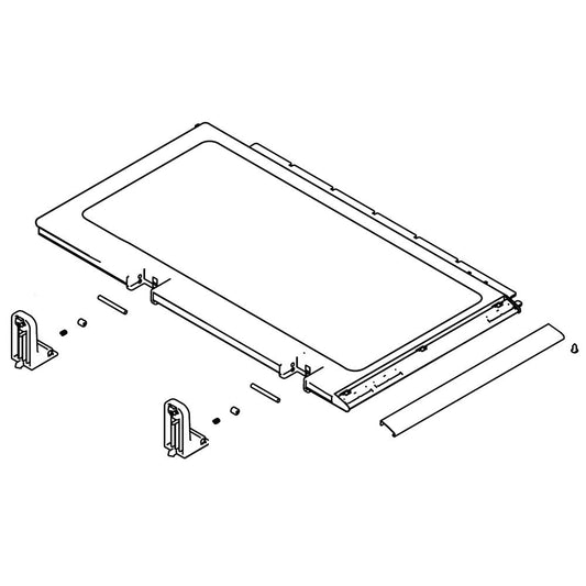 Samsung Part# DA97-14317A Folder Shelf Assembly (OEM)