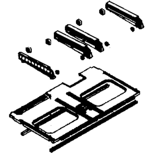 Samsung Part# DA97-14599A Shelf Pantry Assembly - Genuine OEM