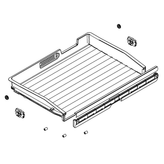 Samsung Part# DA97-14609B Pantry Drawer Assembly - Genuine OEM