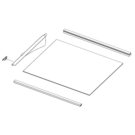 Samsung Part# DA97-20043A Shelf Assembly - Genuine OEM