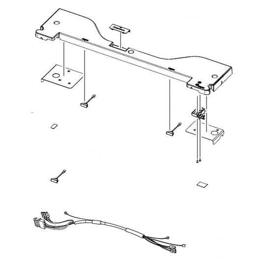 Samsung Part# DA97-20098A Top Table Assembly - Genuine OEM