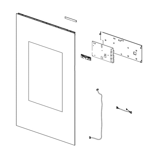 Samsung Part# DA99-04371M Custom Panel Accessory Assembly  - Genuine OEM
