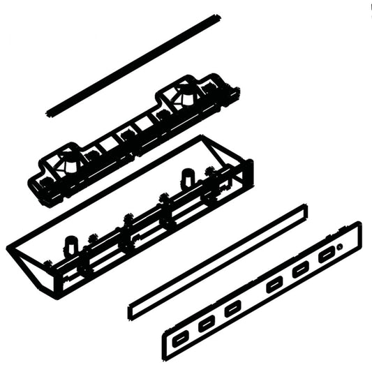 LG Part# ABQ73482312 Display Case Assembly - Genuine OEM
