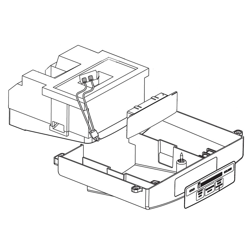LG Part# ABQ73946702 Control Case Assembly (OEM)