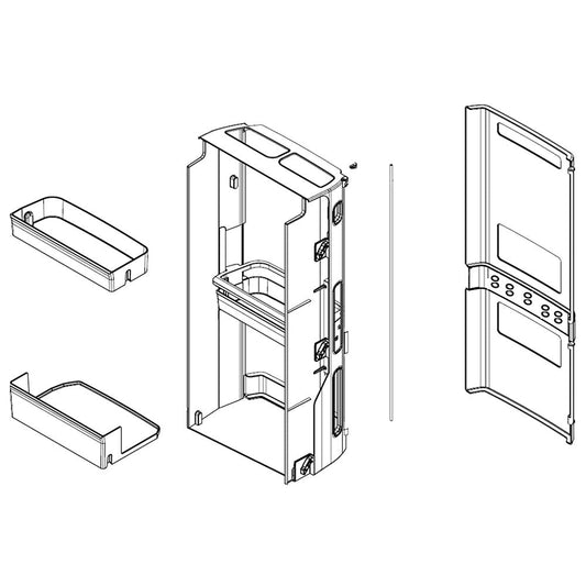 LG Part# ABQ77140102 Home Bar Case Aseemby - Genuine OEM