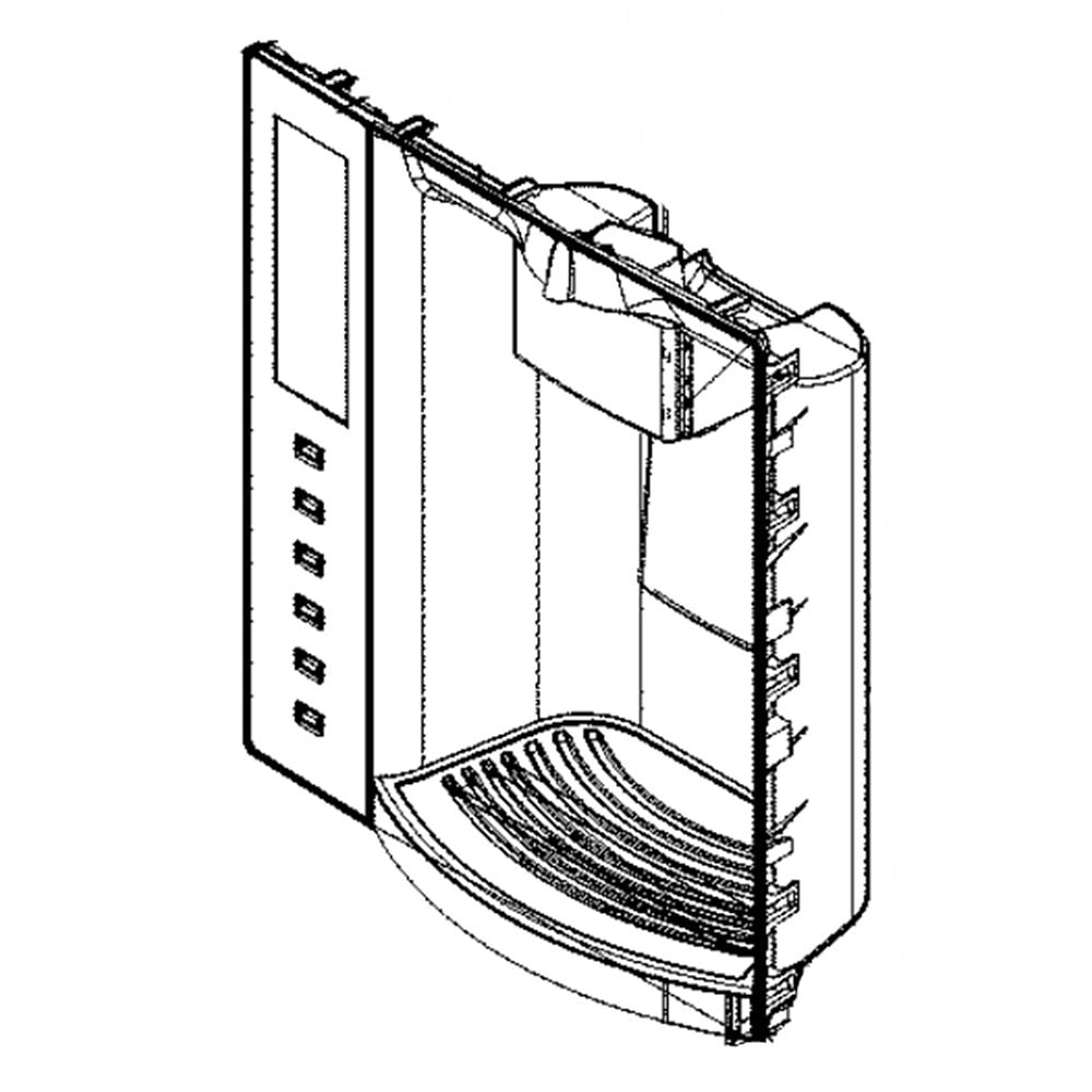 LG Part# ACQ87270818 Display Cover Assembly - Genuine OEM